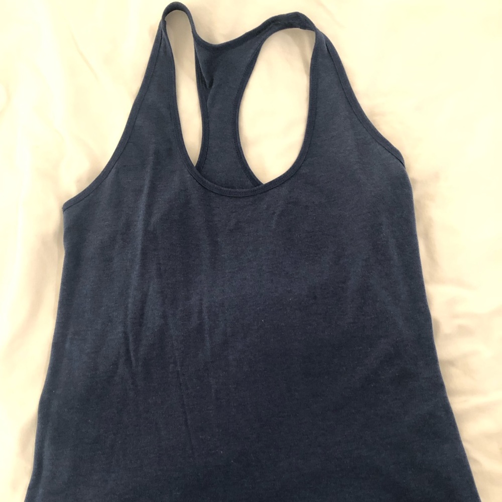 Blue nike tank